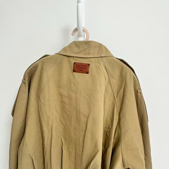 Acne Studios Jacket Twill Trench - Picture 12 of 15